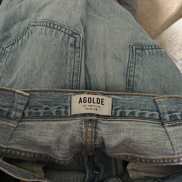 AGOLDE Riley High Rise Straight Crop - Picture 3 of 4